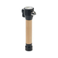 3-in-1 zaklamp met noodhamer en gordelsnijder, hout