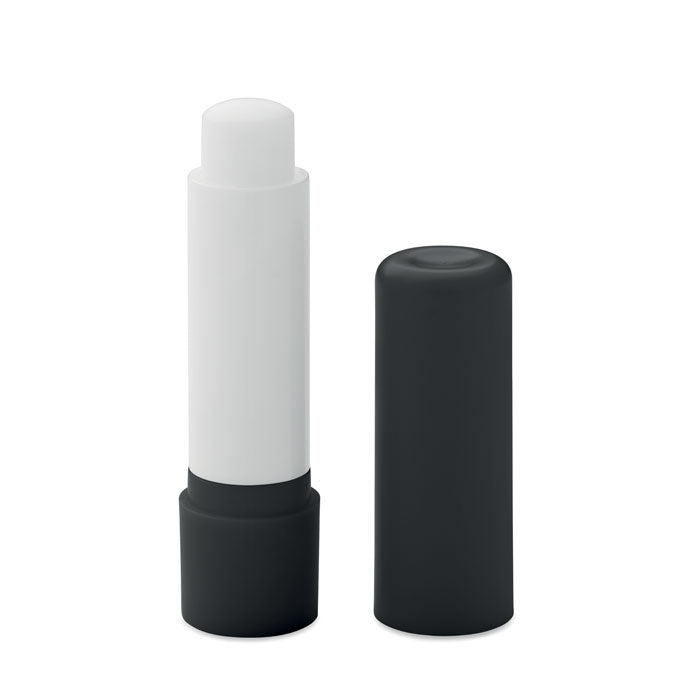 Veganistische lippenbalsem met SPF10, zwart