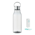 Drinkfles 800 ml van gerecycled Tritan met RVS dop, transparant