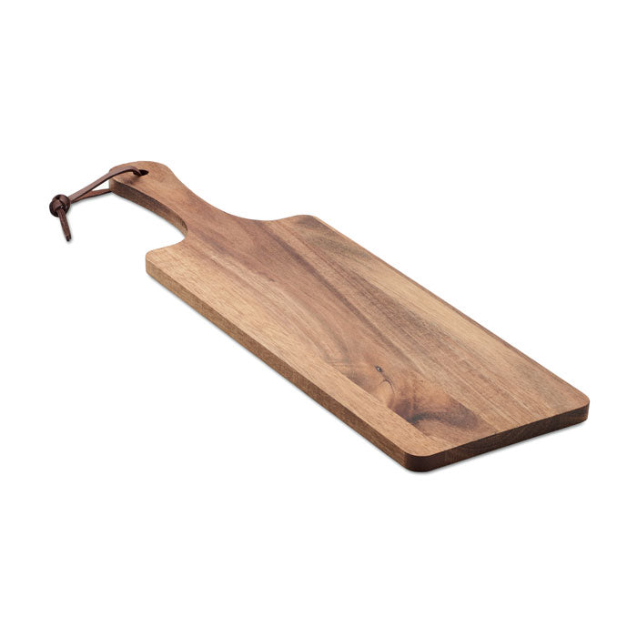 Serveerplank van acaciahout met handvat, hout