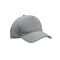 Baseballpet, reflecterend polyester, mat zilver