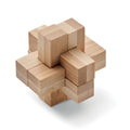 Breinbreker puzzel, vierkant, bamboe, hout