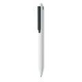 Balpen met drukknop van gerecycled ABS, zwart
