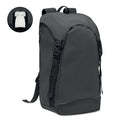 Outdoor rugzak met laptopvak, waterafstotend, zwart