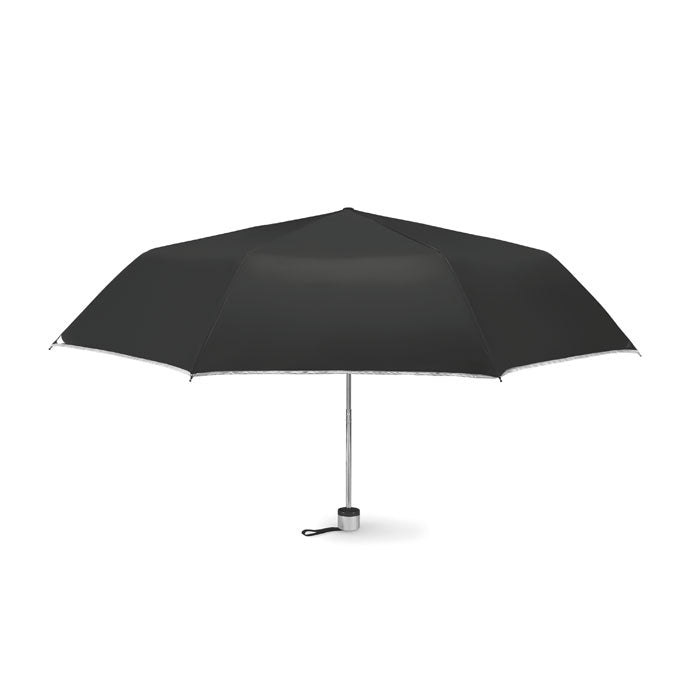 Paraplu 21 inch met metalen frame, zwart