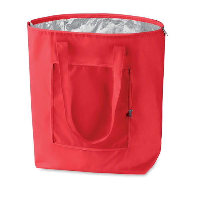 Opvouwbare koeltas, 13 liter, rood
