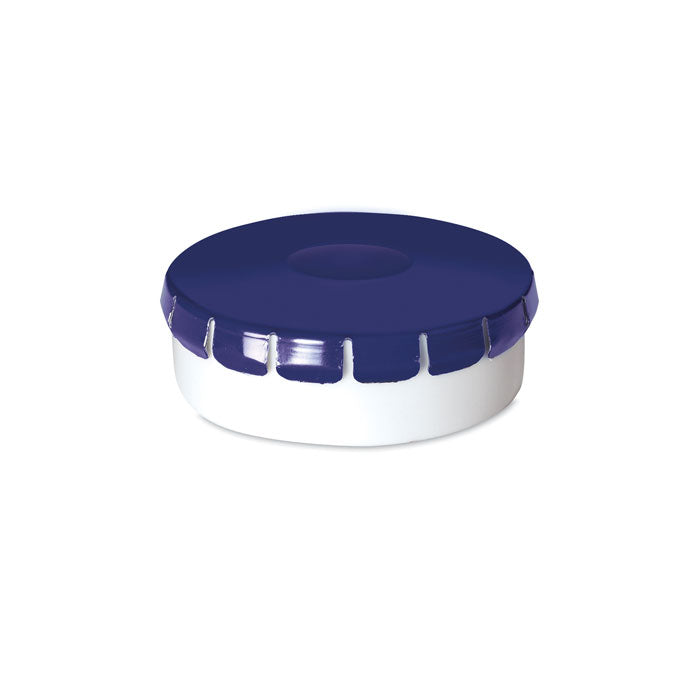 Pepermuntdoosje, blauw