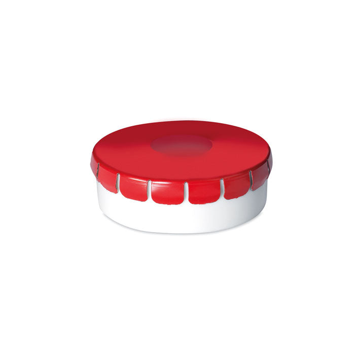 Pepermuntdoosje, rood