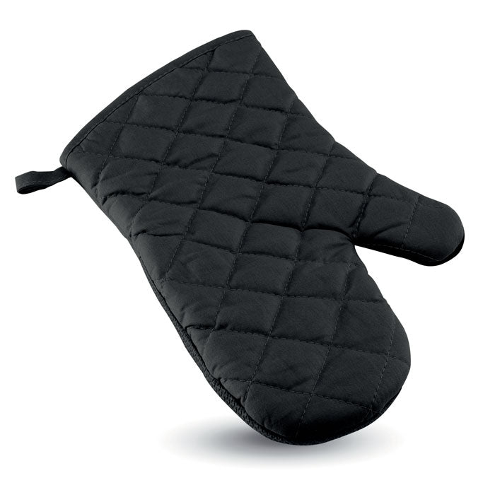 Ovenwant van katoen, zwart