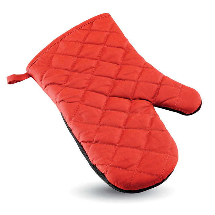 Ovenwant van katoen, rood