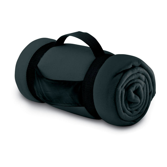 Fleece deken, 150x120 cm, grijs