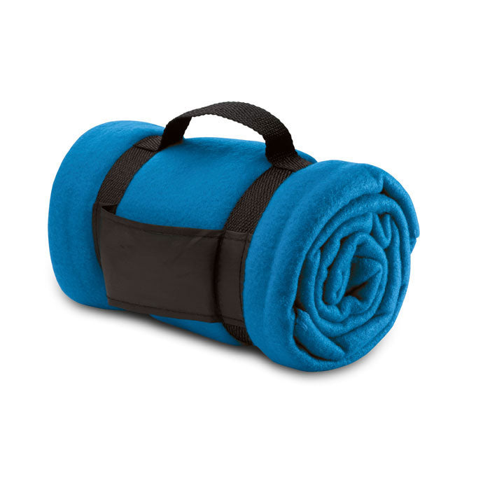 Fleece deken, 150x120 cm, royal blauw
