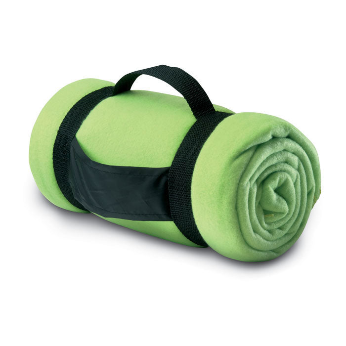Fleece deken, 150x120 cm, limoen