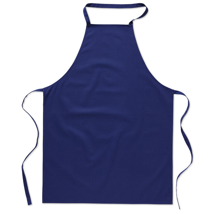 Keukenschort van katoen, blauw
