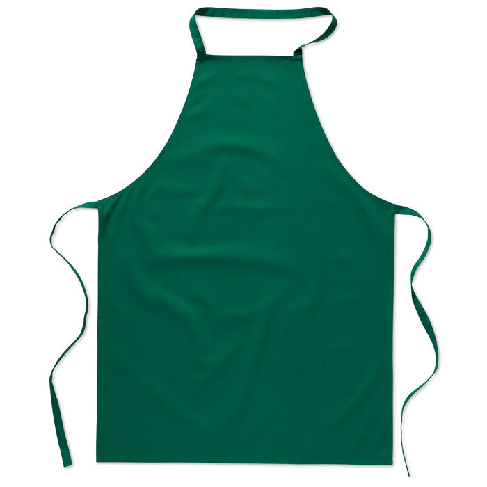 Keukenschort van katoen, groen
