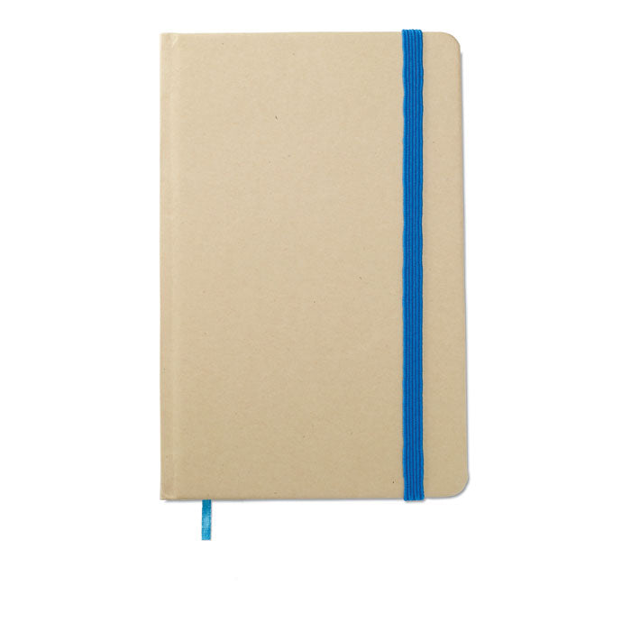 A6 notitieboek met gerecyclede kaft, blauw