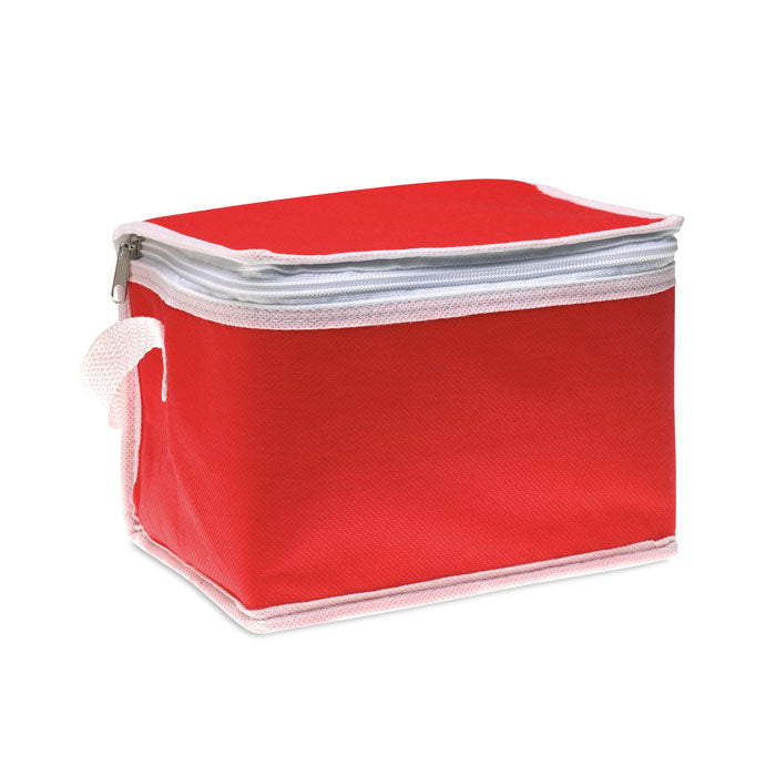 Koeltas voor 6 blikjes, 3 liter, rood