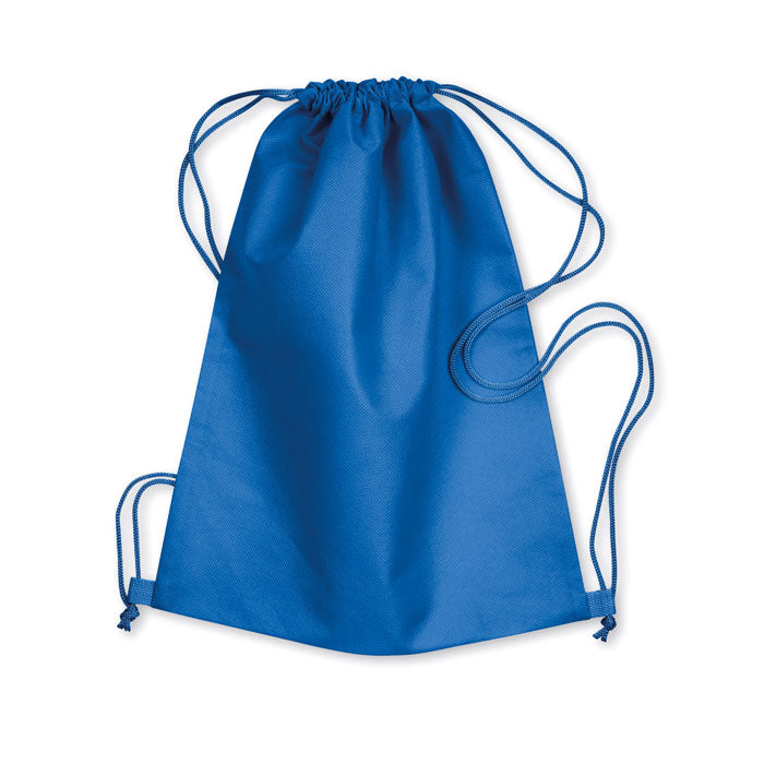 Rugzak met koord, non-woven, royal blauw