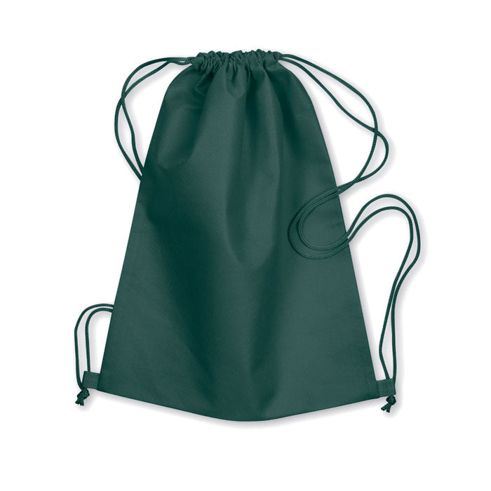 Rugzak met koord, non-woven, donker marinegroen