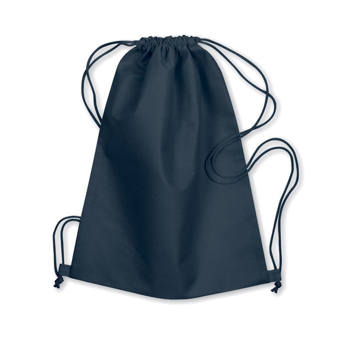 Rugzak met koord, non-woven, marineblauw