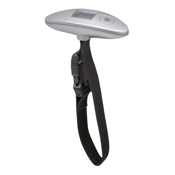 Digitale bagageweegschaal, max. 40 kg, mat zilver