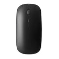 Draadloze muis, glanzend gerecycled ABS, zwart