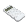 Rekenmachine in smartphonestijl, wit