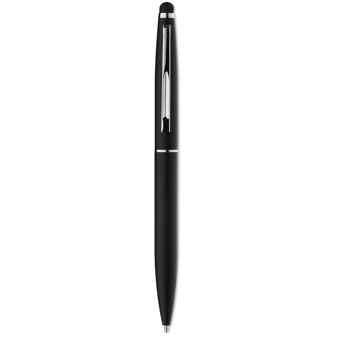 Aluminium balpen met matte afwerking, zwart