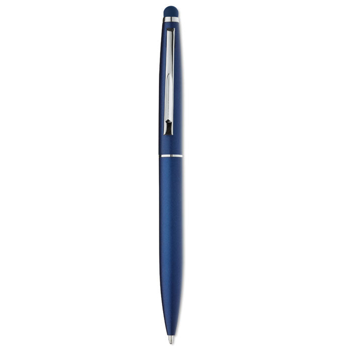 Aluminium balpen met matte afwerking, blauw