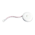 Rolmaat 1 meter, rond model, wit