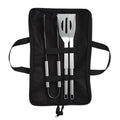 Barbecueset in hoes, zwart