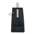 Opvouwbare drinkfles 480 ml, zwart