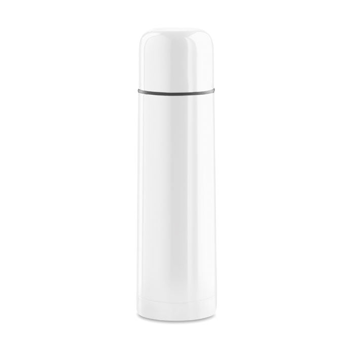 Thermosfles 500 ml, dubbelwandig, wit