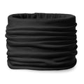 Multifunctionele bandana van microfiber, zwart