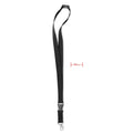 Lanyard met karabijnhaak, zwart