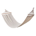 Hangmat van polykatoen met opbergtas, beige