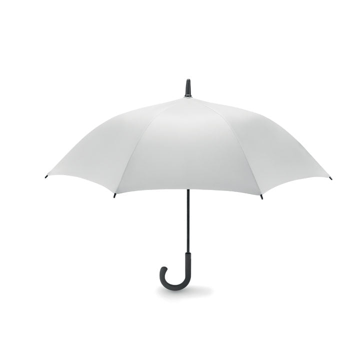 23 inch stormparaplu met glasvezel frame, wit