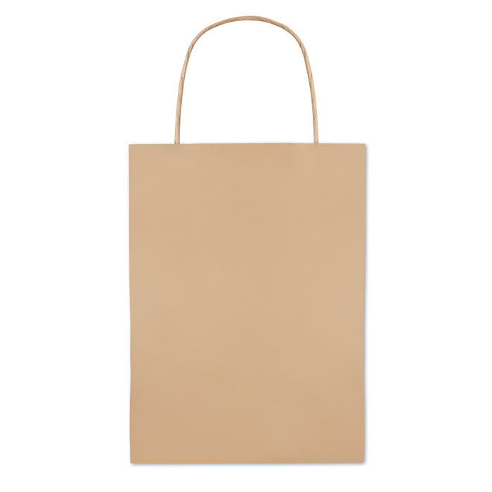 Papieren geschenktas, beige