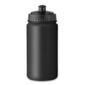 Sportbidon van PE, 500 ml, zwart