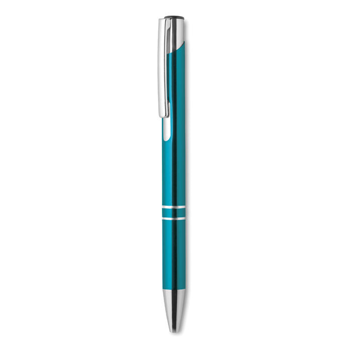 Aluminium balpen, gerecycled, turquoise