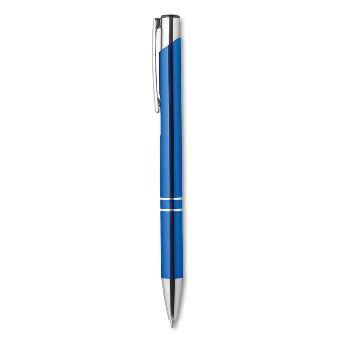 Aluminium balpen, gerecycled, royal blauw