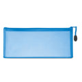 Grote pennenetui van PVC, blauw
