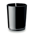 Geurkaarsje in gekleurd glas, 50 g, zwart