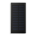 Powerbank 8000 mAh met zonnepaneel, zwart