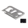 Multitool met 11 functies in etui, zwart