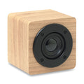 Draadloze speaker met houten behuizing, hout