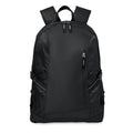 Laptoprugtas 15 inch met ripstop details, zwart
