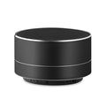 Draadloze speaker van aluminium met lichteffect, zwart