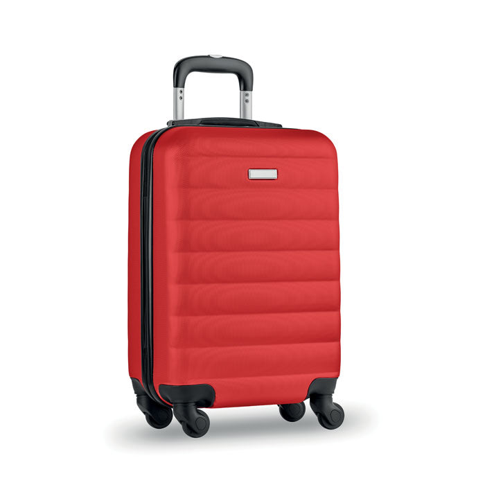 20 inch handbagagetrolley met cijferslot, rood