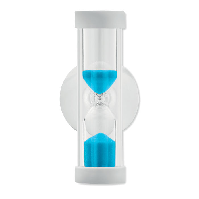 Douchetimer met zuignap, blauw